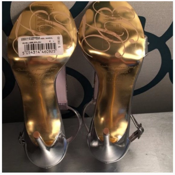 ted baker embellished T Bar sandal heel 6 nwt - Picture 7 of 8